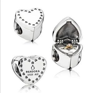 NIB Pandora 2014 Gift From the Heart Charm
